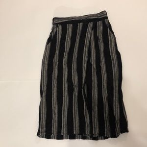 GAP XS Linen/Rayon blend wrap skirt